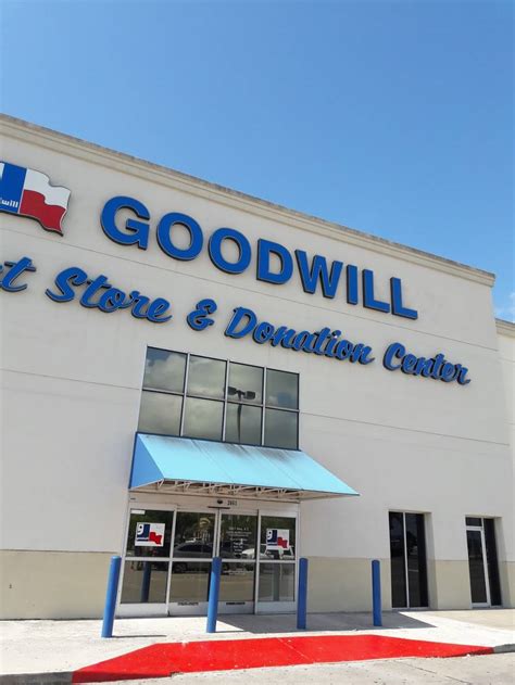 Goodwill houston tx - 9625 N. Sam Houston Pkwy E Humble TX 77396 . Phone: 713-696-7894. Directions} Hours. Monday: 9:00 AM - 9:00 PM: Tuesday: ... Subscribe for updates from Goodwill Houston. 